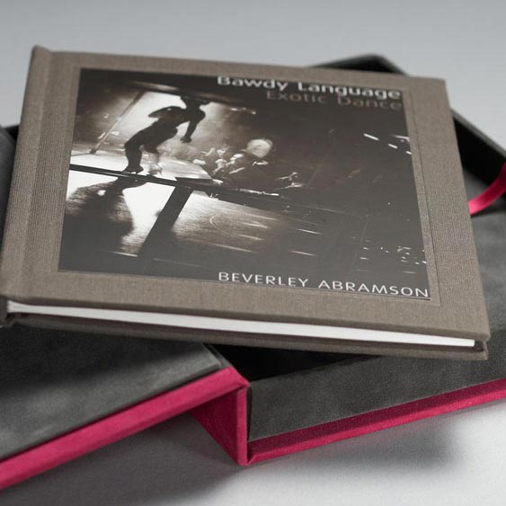 Beverley Abramson Bawdy Language - Photographer's Limited Edition Monograph/Book design by Filip Jansky