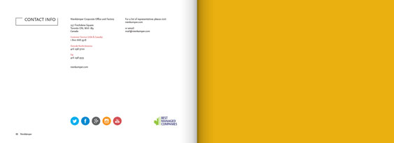 Nienkämper corporate brochure design by Filip Jansky