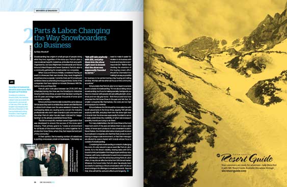 SBC Business 19 magazine editorial design by Filip Jansky