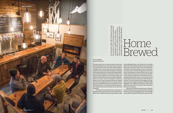 SBC Business 19 magazine editorial design by Filip Jansky