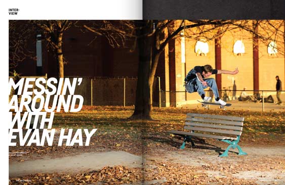 SBC Skateboard 18.1 magazine editorial design by Filip Jansky