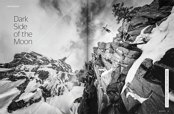 SBC Skier 16.1 magazine editorial design by Filip Jansky