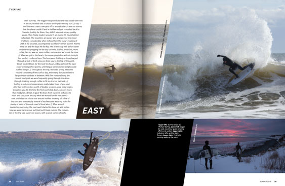 SBC Surf 10 magazine editorial design by Filip Jansky