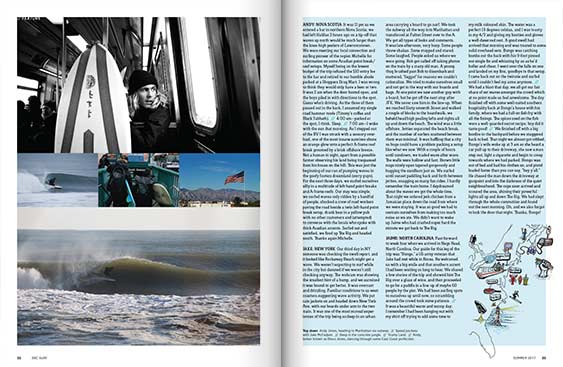 SBC Surf 11 magazine editorial design by Filip Jansky