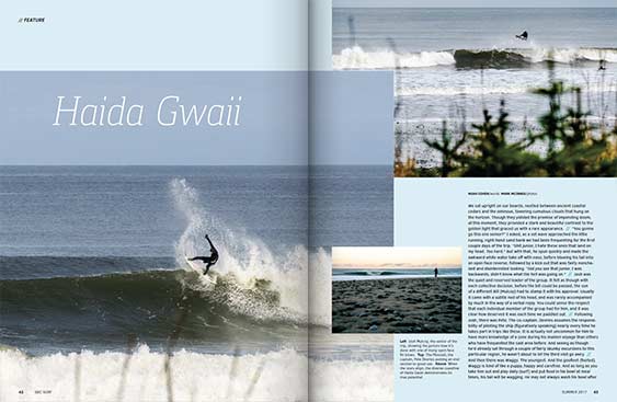 SBC Surf 11 magazine editorial design by Filip Jansky