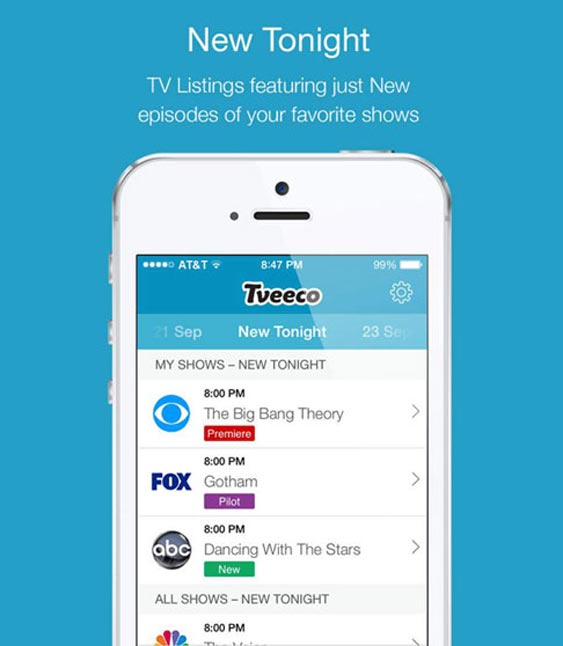 Tveeco - Mobile App Logo and Interface design by Filip Jansky